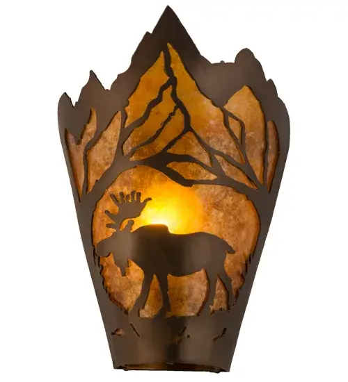 The Moose at Dawn by Meyda Lighting - Image 1