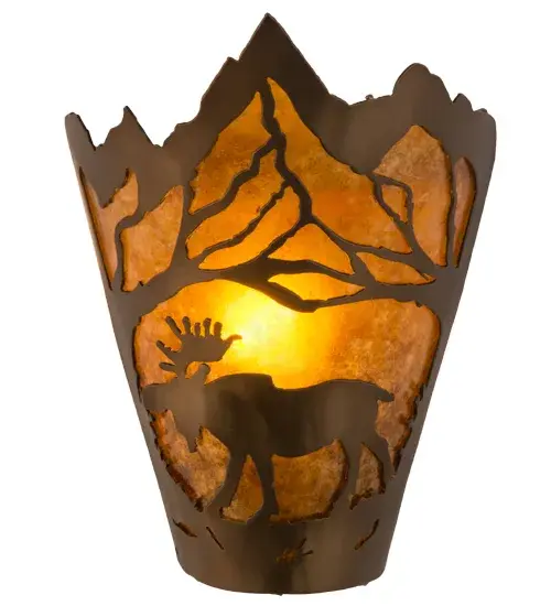 The Moose at Dawn by Meyda Lighting - Image 4