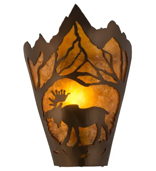 The Moose at Dawn by Meyda Lighting - Image 5