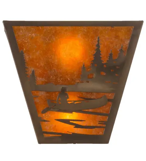 The Meyda Tiffany - Canoe At Lake by Meyda Lighting - Image 5