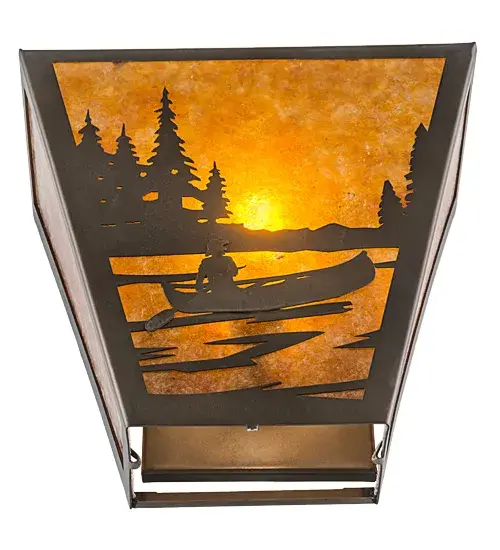 The Meyda Tiffany - Canoe At Lake by Meyda Lighting - Image 6