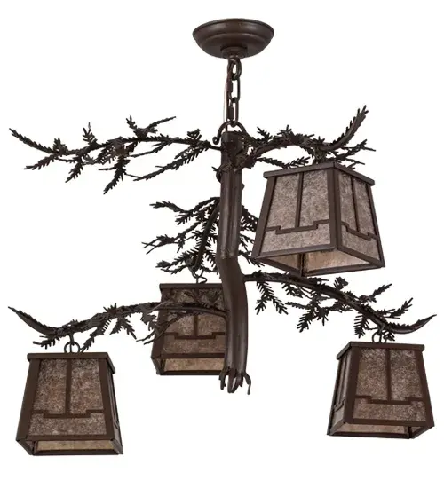 The Meyda Tiffany - Pine Branch by Meyda Lighting - Image 3