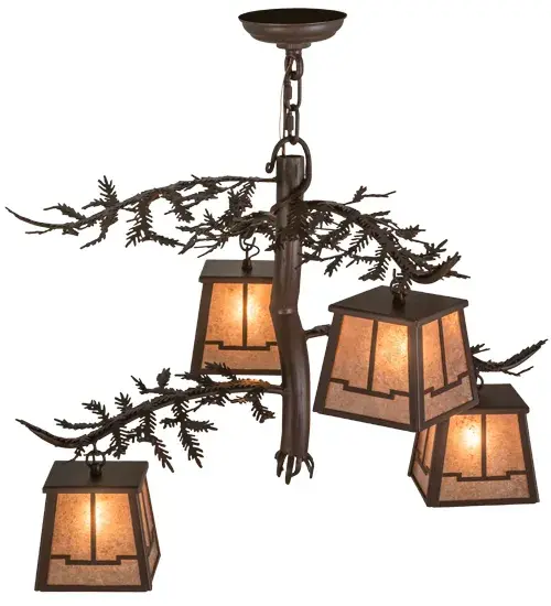 The Meyda Tiffany - Pine Branch by Meyda Lighting - Image 4