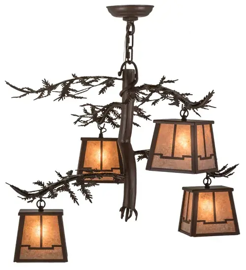 The Meyda Tiffany - Pine Branch by Meyda Lighting - Image 5