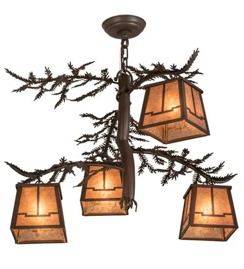 The Meyda Tiffany - Pine Branch by Meyda Lighting - Image 6