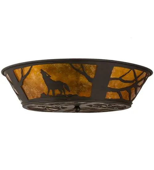 The Northwoods Wolf on the Loose by Meyda Lighting - Image 3