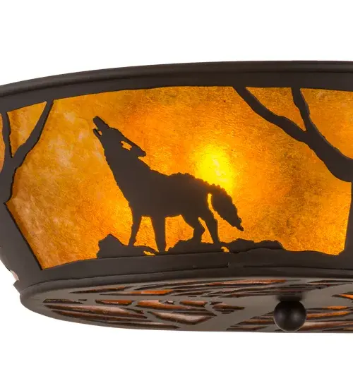 The Northwoods Wolf on the Loose by Meyda Lighting - Image 8