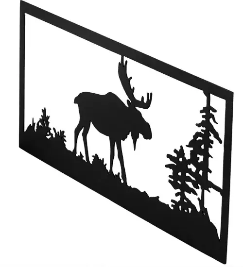 The Lone Moose by Meyda Lighting - Image 2
