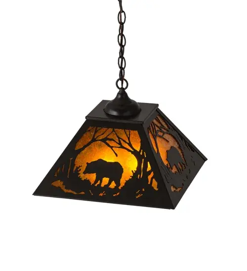 The Meyda Tiffany - Bear At Dawn by Meyda Lighting - Image 4