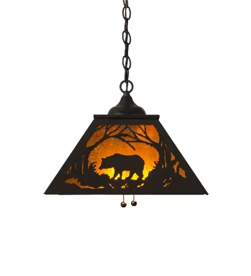 The Meyda Tiffany - Bear At Dawn by Meyda Lighting - Image 5