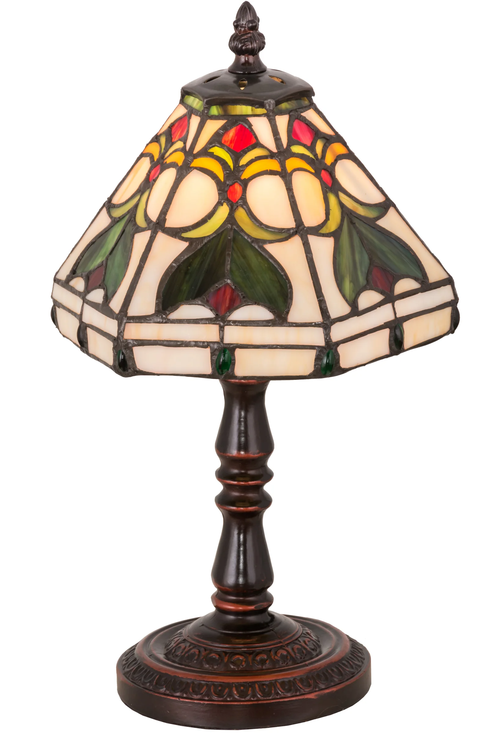 Middleton One Light Mini Lamp in Mahogany Bronze
