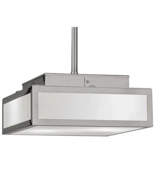 12" Square Quadrato Pendant