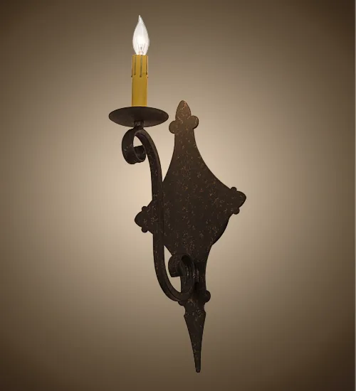 8" Wide Angelique Wall Sconce