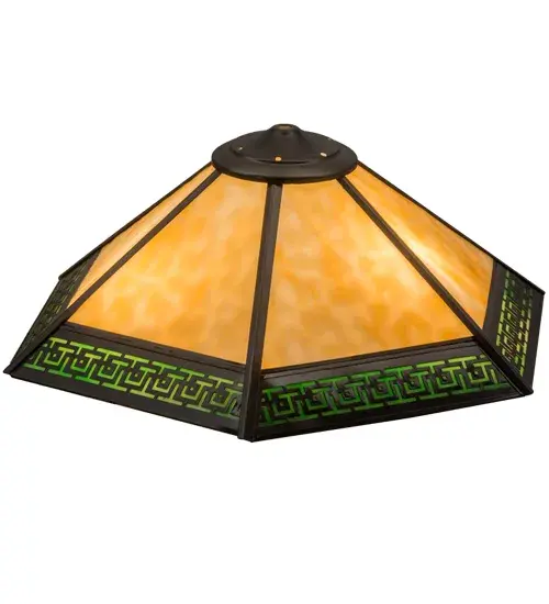 The Greek Key Mission by Meyda Lighting