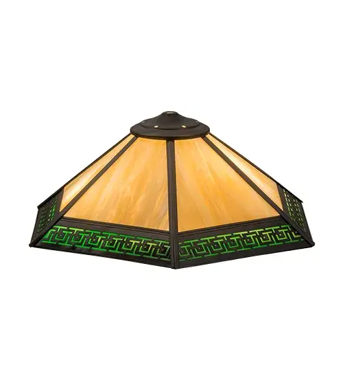 The Greek Key Mission by Meyda Lighting - Image 2