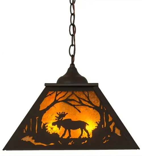 The Moose at Dawn by Meyda Lighting - Image 5