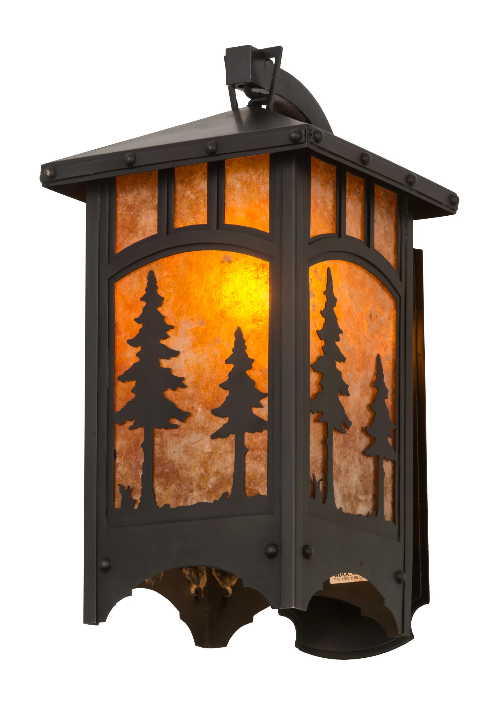 8" Wide Utowana Lake Wall Sconce