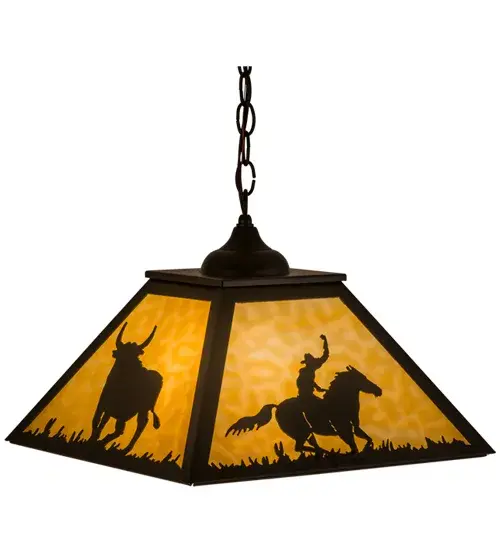 The Cowboy & Steer by Meyda Lighting - Image 1