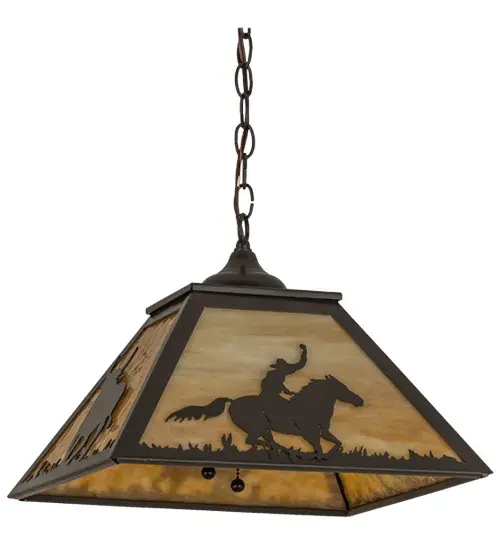 The Cowboy & Steer by Meyda Lighting - Image 3