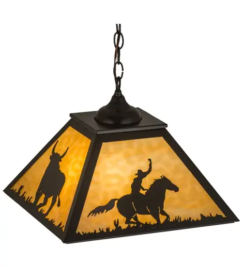 The Cowboy & Steer by Meyda Lighting - Image 4