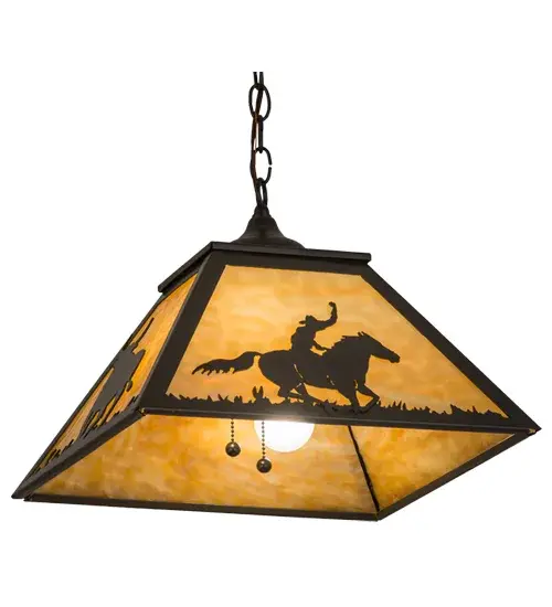 The Cowboy & Steer by Meyda Lighting - Image 6