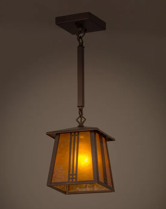 7"Sq Prairie Loft Pendant