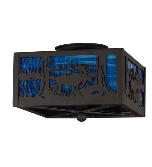 The Meyda Tiffany - Moose At Lake by Meyda Lighting - Image 3