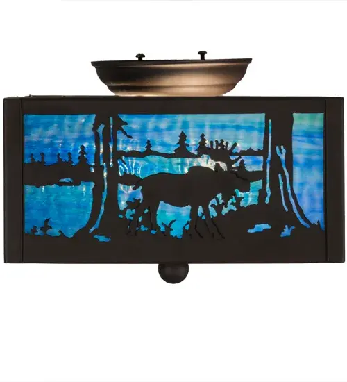 The Meyda Tiffany - Moose At Lake by Meyda Lighting - Image 5