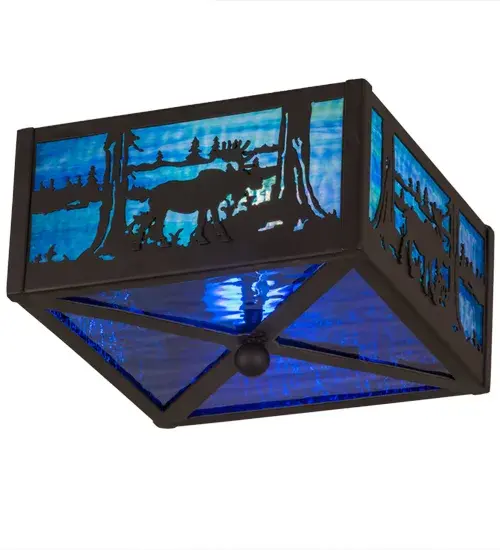 The Meyda Tiffany - Moose At Lake by Meyda Lighting - Image 6