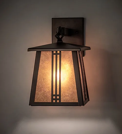 7" Wide Prairie Loft Hanging Wall Sconce