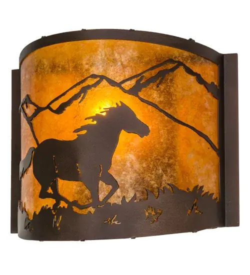 The Running Horses by Meyda Lighting - Image 2