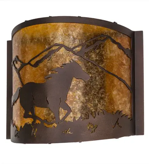 The Running Horses by Meyda Lighting - Image 3