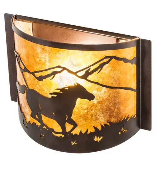 The Running Horses by Meyda Lighting - Image 4
