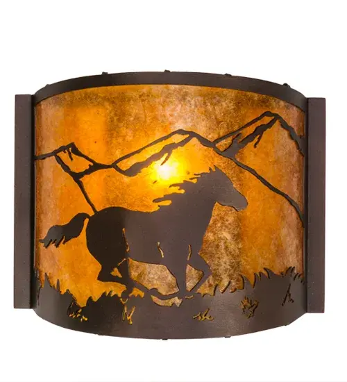 The Running Horses by Meyda Lighting - Image 5