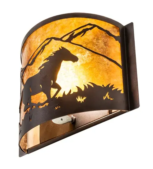 The Running Horses by Meyda Lighting - Image 6