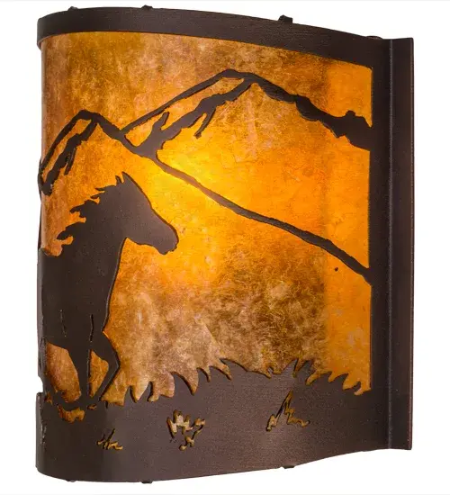 The Running Horses by Meyda Lighting - Image 7