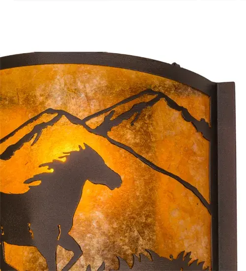 The Running Horses by Meyda Lighting - Image 9
