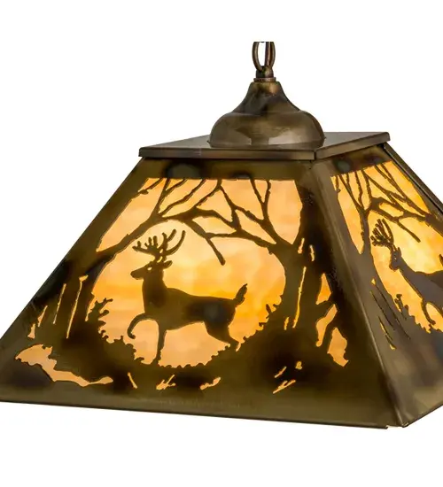 The Deer at Dawn by Meyda Lighting - Image 7
