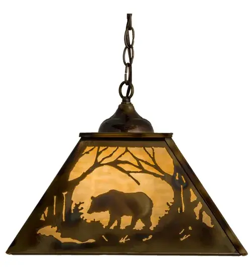 The Meyda Tiffany - Bear At Dawn by Meyda Lighting - Image 4