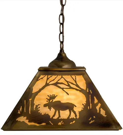 The Moose at Dawn by Meyda Lighting - Image 4