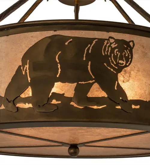 The Black Bear by Meyda Lighting - Image 8
