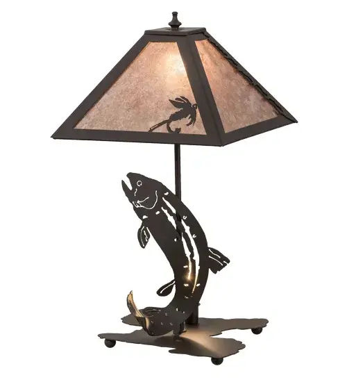 The Leaping Trout by Meyda Lighting - Image 1