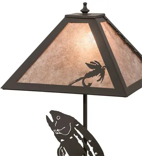 The Leaping Trout by Meyda Lighting - Image 2