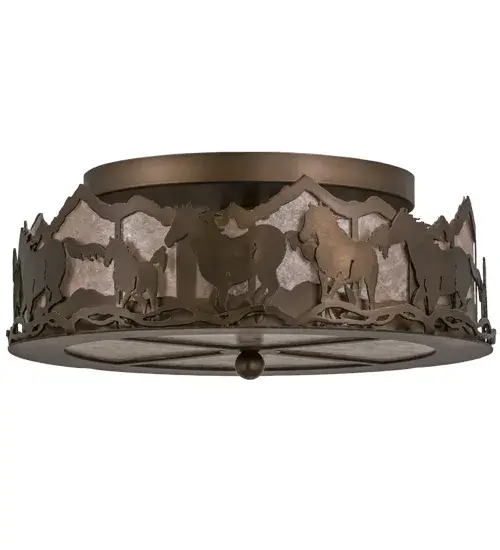 The Running Horses by Meyda Lighting - Image 3