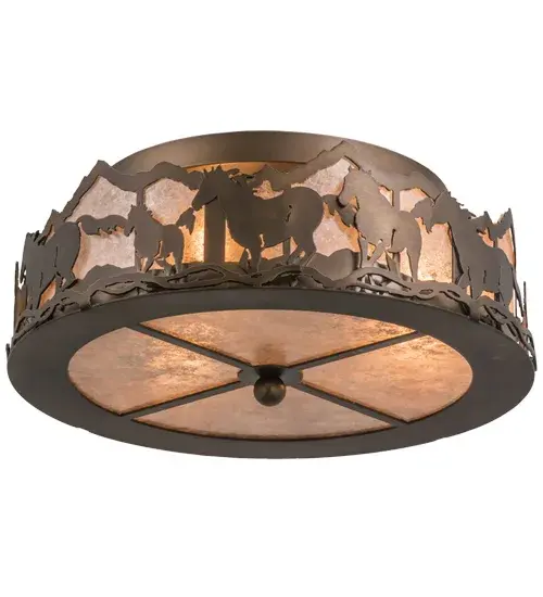 The Running Horses by Meyda Lighting - Image 6