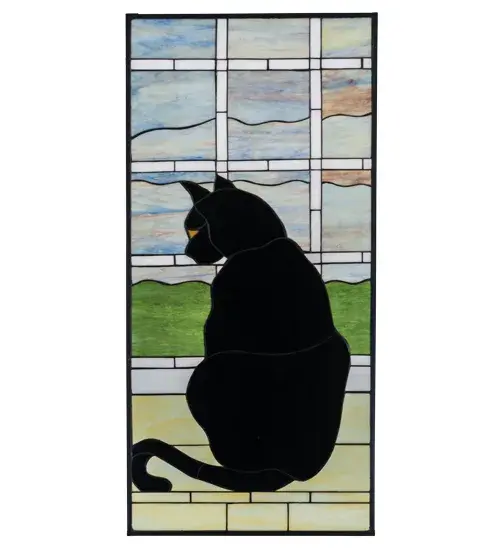 The Cat in Window by Meyda Lighting - Image 1