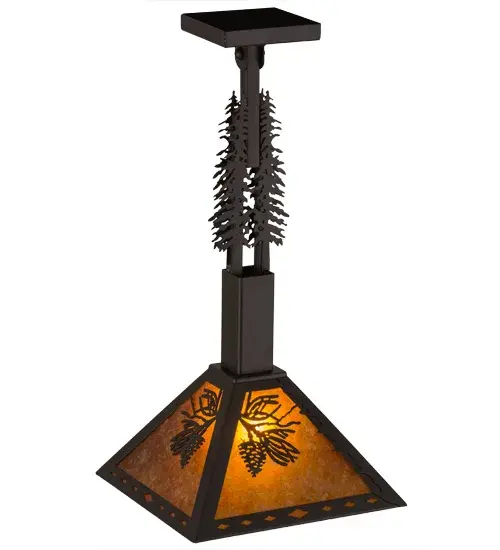 The Meyda Tiffany - Winter Pine by Meyda Lighting - Image 4