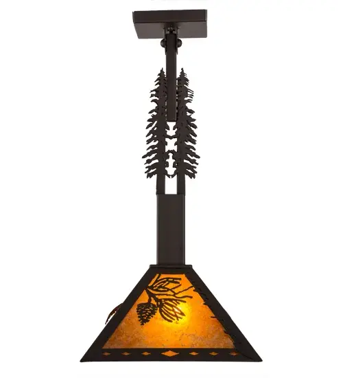 The Meyda Tiffany - Winter Pine by Meyda Lighting - Image 5