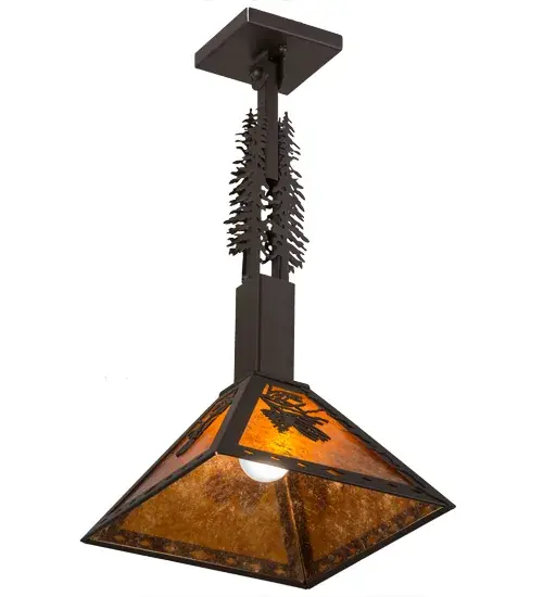 The Meyda Tiffany - Winter Pine by Meyda Lighting - Image 6