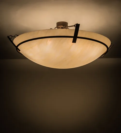 48"W Covina Semi-Flushmount